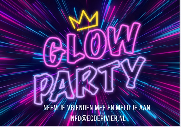 Glow party | 29 oktober 2023 | 14:45 – 17:30