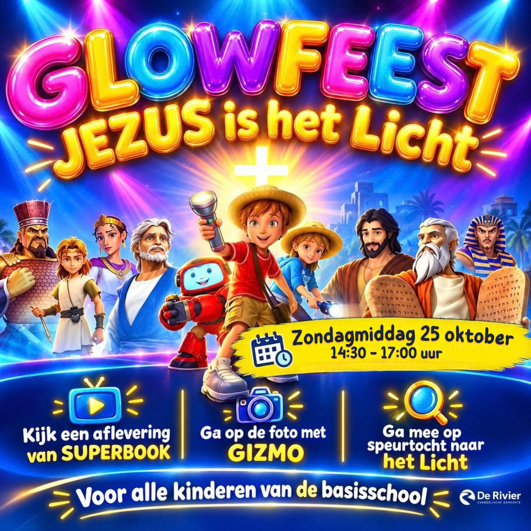 Glow Feest met Gizmo | Meld je aan!